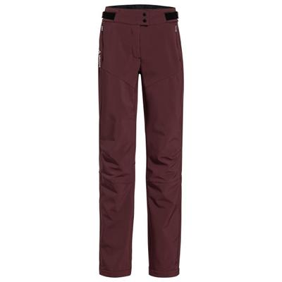 Vaude - Women's Elope Softshell Pants - Winterhose Gr 48 - Regular rot Image