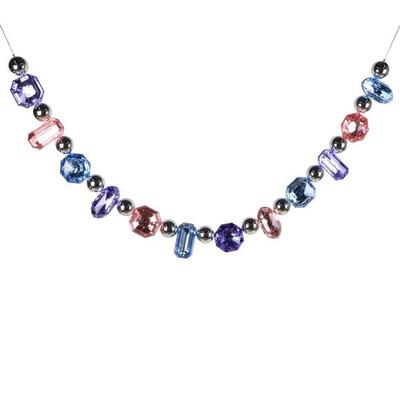 Vickerman 783412 - 6' Pink/BabyBlue/Lavender Jewel Garland (MT233499) Christmas Garland Ornament