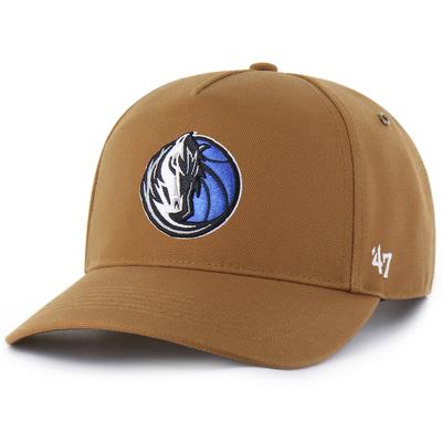 Carhartt x '47 Braune Dallas Mavericks Hitch Verstellbare Mütze für Herren Image