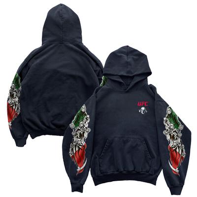 Warren Lotas UFC Mexico Three Reapers Hoodie für Herren, Schwarz Image