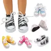 Neue schöne Sneakers-Schuhe passen zu 42 cm großen FAMOSA Nancy-Puppen, Puppenschuhe-Zubehör