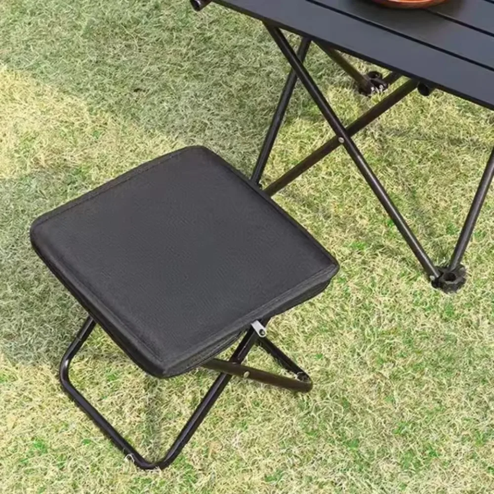 Outdoor Klapphocker Tragbare Mazza Zipper Tasche Klappstuhl Ultra Licht Tourist Picknick Campinghocker Handtasche Stil Angeln Stühle