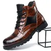 Herbst Winter Männer Stiefel Bequeme Motorrad Stiefel Männer Schuhe Gummi Stiefeletten Männer Schuhe Größe 38-48