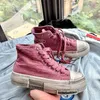 Männer Vintage Leinwand Schuhe High Top Plattform Skateboard Turnschuhe Original Streetwear Casual Vulkanisierte Schuhe Zapatillas de Lona