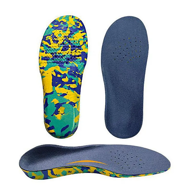 Bequeme Plantarfasziitis-Einlegesohlen für Füße, Fußgewölbeunterstützung, Schuhpolster, orthopädische Einlegesohlen für Kinder für Schuhe, Plattfußpflege, Schuhsohle