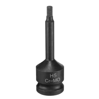 4/5/6/7/8/9mm Hex Impact Bit Sockel H4-H9 CR-MO Stahl Impact Drive Hex Bit Sockel Verlängern Hex Schraubendreher Sockel Adapter
