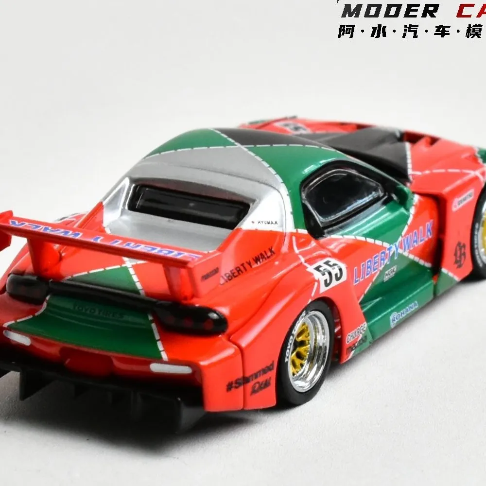 MINIGT TSM 990 1:64 Hobby-Mazda-Fahrzeug für Erwachsene RX7 787B 55 # Modellauto aus Druckguss