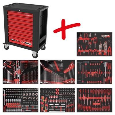 Ks Tools Performanceplus Werkzeugwagen-Satz P15 399Werkzeugen 7Schubladen [Hersteller-Nr. 815.7399] Image