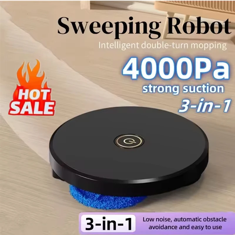 Intelligente Kehr- und Drag-Maschine, USB-Aufladung, Drei-in-Eins-Kehr- und Drag-2025, neuer Staubsauger Image