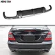 Per Mercedes Benz Classe E W211 E55 E63 AMG Berlina 4 Porte 2002-2006 Auto Paraurti Posteriore Lip Diffusore Spoiler Kit Corpo In Fibra di Carbonio