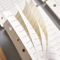 Quaderno a fogli mobili M5/A8 Nucleo interno Settimanale Mensile per fare Linea Griglia a punti All'interno di carta Cartoleria Pagine interne di ricambio