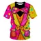 T-shirt per bambini di Halloween Clown Abbigliamento per bambini personalizzato Costume cosplay creativo Ragazzi Ragazze Top Abbigliamento per bambini alla moda