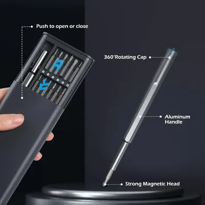 Hand Tools 24 in 1 Glasses and Watch Repair Hand Tools Computer Screwdriver Set IPhone Camera Precision Screwdriver Set Sets