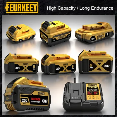 for dewalt 20v battery originales ofertas 디월트 밧데리 Original Flexvolt Battery for dewalt 18v battery Charger de wa batterie dewaly