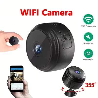 Mini WiFi Camera Indoor Safety Security Surveillance 1080P HD Baby Monitor Night Vision Camcorder IP Cam Audio Video Recorder