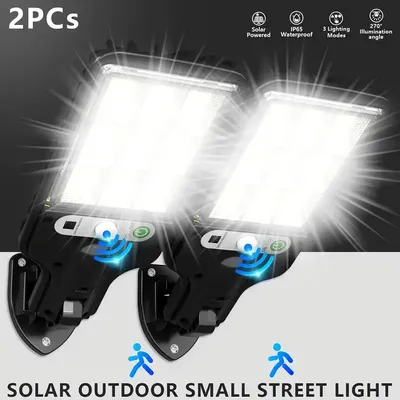 4/2/1 Solar Lights Outdoor Motion Sensor Lights Outdoor Street Lights IP65 Wall Lights Sidewalks Courtyards Garages Corridors