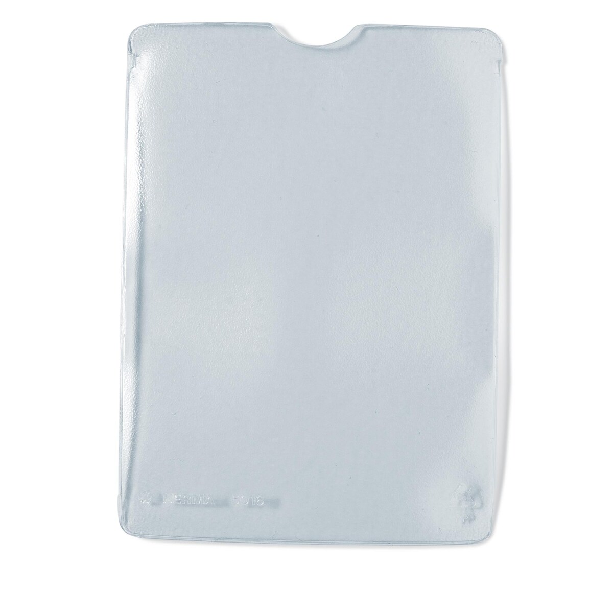 Herma Ausweishülle PP transparent 80 x 115 mm für Din A7 10 Stück Image