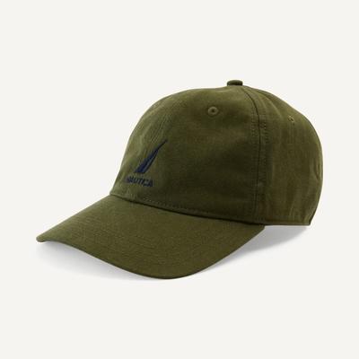 Nautica Men's Embroidered Hat Green, OS
