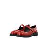 Ballerina CA'SHOTT "Ca'Shott Ballet flats CASBETTY", Damen, Gr. 39, Normalschaft, rot (dunkelrot), Schuhe