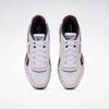 Sneaker REEBOK CLASSIC "REEBOK GLIDE", Gr. 42, weiß, vector rot, washed schwarz, Leder, Synthetik, Textil, sportlich, Schuhe