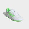 Fußballschuh ADIDAS PERFORMANCE "SUPER SALA COMPETITION 3 KIDS IN", Gr. 33, cloud weiß, lime burst, core schwarz, Synthetik, Textil, sportlich, Schuhe, geeignet als Hallenschuhe