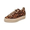 Sneaker PAUL GREEN "Paul Green Sneaker Veloursleder", Damen, Gr. 38, braun (leopard), Veloursleder, casual, Schuhe