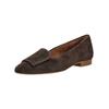 Ballerina PAUL GREEN "Paul Green Ballerinas Leder", Damen, Gr. 36, braun, Leder, casual, Schuhe