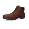 Winterboots CAMEL ACTIVE, Herren, Gr. 45, braun, Leder, casual, Schuhe, Schnürstiefel mit Profilsohle und Warmfutter