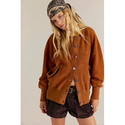 Kit Sweatshirt at Free People in Wheat Bran, Size: XS