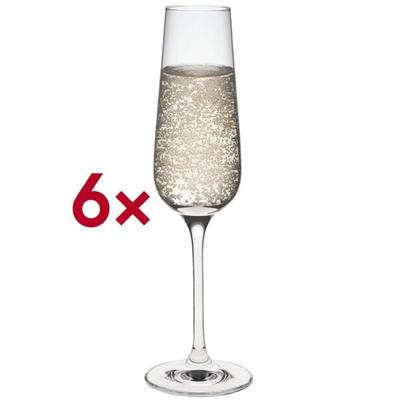 Rona Champagnerkelch Champagne flute 07 Invitation 180 ml /-/ 0,1 l 6 Stück, 23.8 cm Image