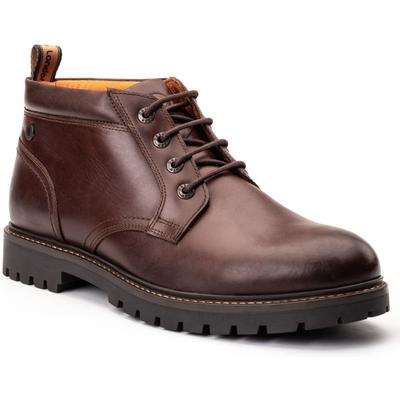Base London Cobalt Herren Leder Stiefeletten In Braun Image