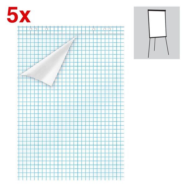 OTTO Office Flipchartblöcke kariert 100 Blatt gesamt weiß, 67.5x98 cm Image