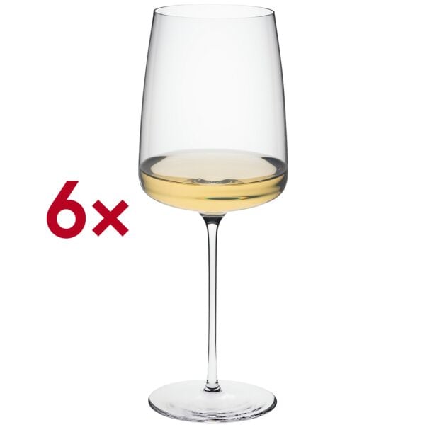Rona Weinkelch Wine 02 Leandros 480 ml ungeeicht 6 Stück transparent, 23 cm Image