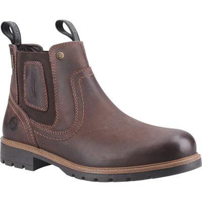 Cotswold Chipping Leder Herren Stiefel Braun Image