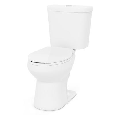 Costway Standard Toilet with 17.5 Inch ADA Comfort Chair Height Seat