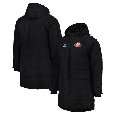Sunderland Hummel Trainings-Bankjacke – Schwarz Image