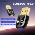 Adattatore Bluetooth 6.0 Dongle USB Bluetooth 5.4 per PC Mouse wireless Tastiera Auricolare Bluetooth Driver gratuito per Win11/10/8.1