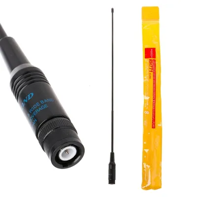 RH-771 Dual Band VHF/UHF BNC Talkie Handheld Radio Antenna For Baofeng UV-5R