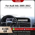 Per Audi A6 A6L C6 4F (2005-2012) quadro strumenti digitale, tachimetro, radio Android, CarPlay wireless, navigazione GPS 4+64 GB