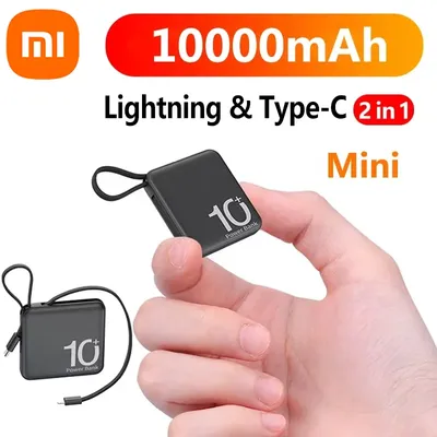 Xiaomi 50000 mAh Power Bank Mini Super Fast Chargr Tragbarer externer Akku Powerbank Ersatzbatterien für iPhone 14 Samsung