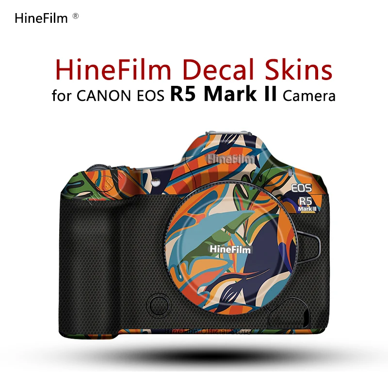 Hinefilm haut für canon eos r5 mark ii kamera haut r5ii kamera abdeckung aufkleber r5m2 kamera haut eosr5 mark2 wickel abdeckung r5 ii