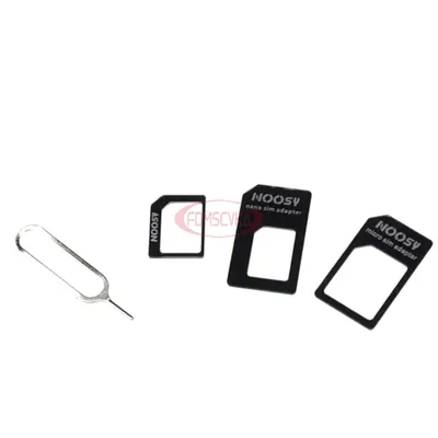 1 Set Nano SIM Karte zu Micro Standard Adapter Konverter Für Telefon SIM Karte Adapter Konvertieren Universal Telefone Für Nano Sim 4 in 1
