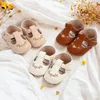 Frühling und Herbst Baby Prinzessin Schuhe 0-1 Baby Schuhe Gestickte PU Leder Baby Einzelnen Schuhe Weichen Boden Anti Slip turnschuhe