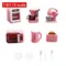 1Set 1:12 Casa delle bambole in miniatura Macchina da caffè Frullino per le uova Elettrodomestici Decor Toy Accessori per la casa delle bambole