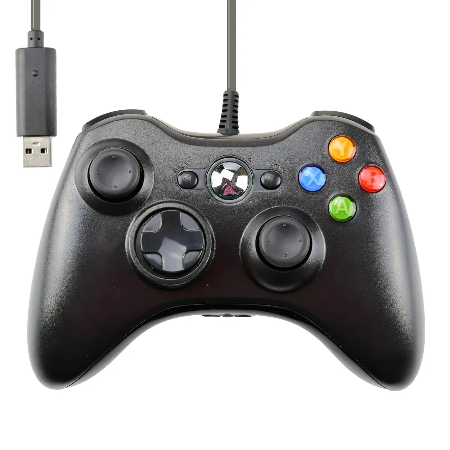 USB Wired Gamepad For Xbox360 Console Joypad For Win 7/8/10 PC Joystick Controle Mando Game Controller For Xbox 360 Accessories