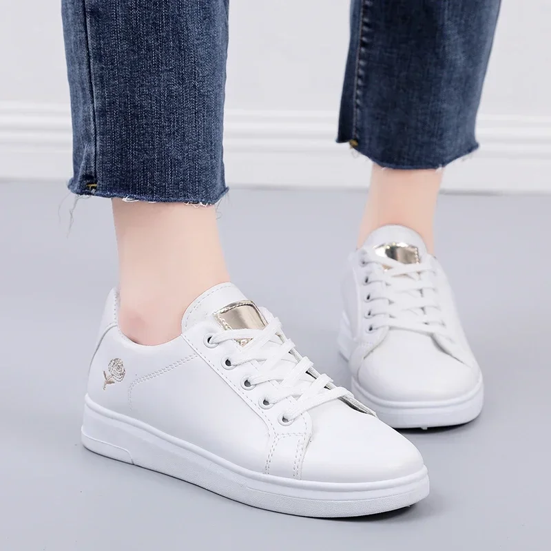 Mode Runde Kopf Spitze-up Flacher Mund Sport Casual Schuhe Frühling Herbst Neue Sexy Komfortable Dicken Sohlen Nicht-slip Flache Schuhe