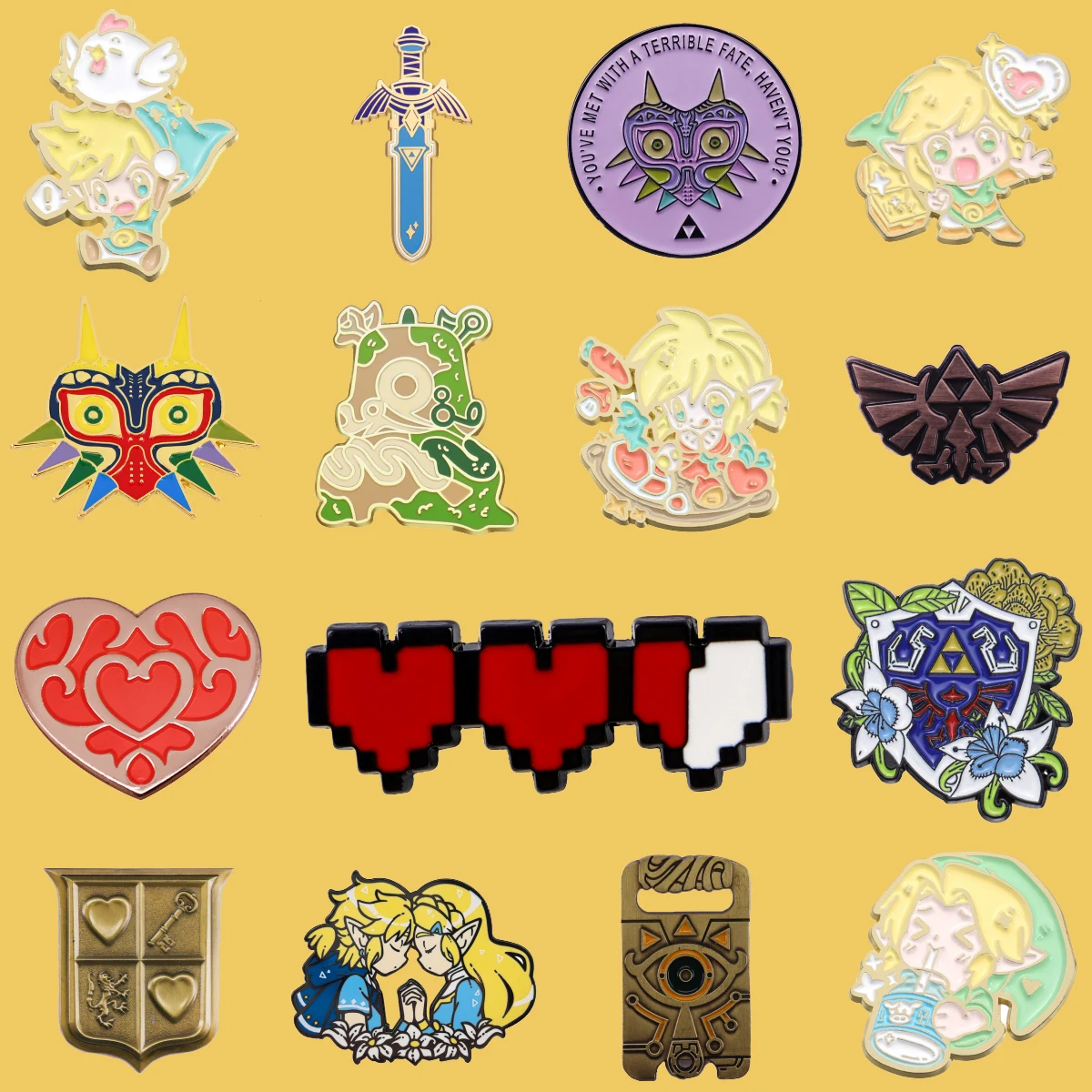 Spiel Figur Emaille Pin Cartoon Eule Broschen Für Frauen Männer Revers Pin Rucksack Taschen Abzeichen Fans Geschenke Kleidung Zubehör Image