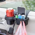 Supporto per tazza per auto Supporto per telefono Vassoio di montaggio Porta laterale Finestra Portaoggetti Tasca per botte Portaoggetti sospeso con accessori interni auto