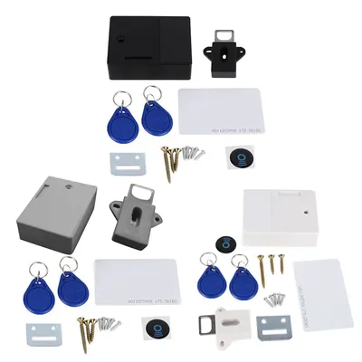 T3 Schrank Smart Locks Unsichtbares Sensorschloss RFID IC Karte Schublade Schließfachgerät für Möbel Kleiderschrank