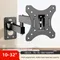 Monitor TV Supporti TV Monitor LCD LED Staffa per montaggio a parete Supporto per schermo TV regolabile Supporto per telaio TV per TV da 10-32 pollici